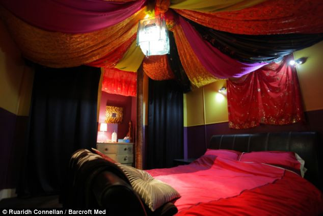 Phòng ngủ trên con tàu Jorga 