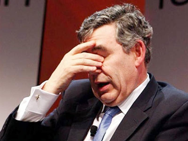 Thủ tướng Anh Gordon Brown. Ảnh: Wordpress.com Thủ tướng Anh Gordon Brown. Ảnh: Wordpress.com