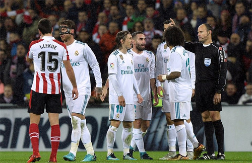 Thủ quân Ramos dính thẻ đỏ, Real bị Bilbao cầm chân ảnh 2