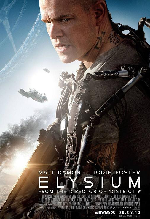 Poster chính thức của Elysium. Poster chính thức của Elysium