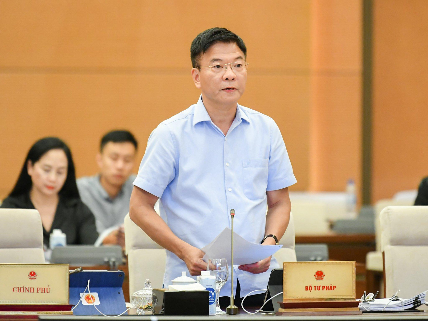 Bộ trưởng Tư pháp Lê Thành Long