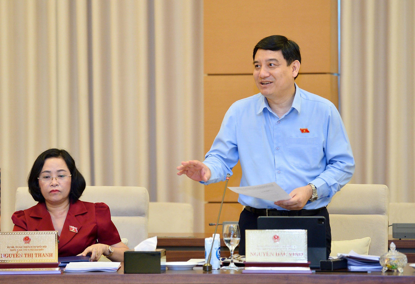 Chủ nhiệm Ủy ban Văn hóa, Giáo dục Nguyễn Đắc Vinh