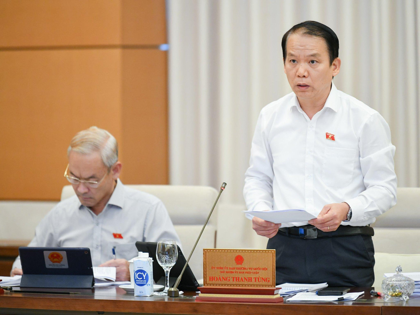 Chủ nhiệm Uỷ ban Pháp luật Hoàng Thanh Chủ nhiệm Uỷ ban Pháp luật Hoàng Thanh