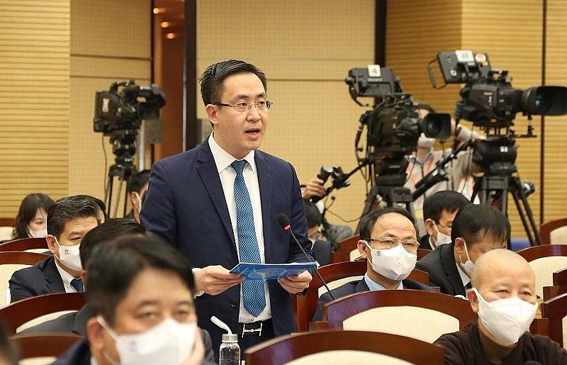 Đại biểu HĐND thành phố Hà Nội tại phiên chất vấn