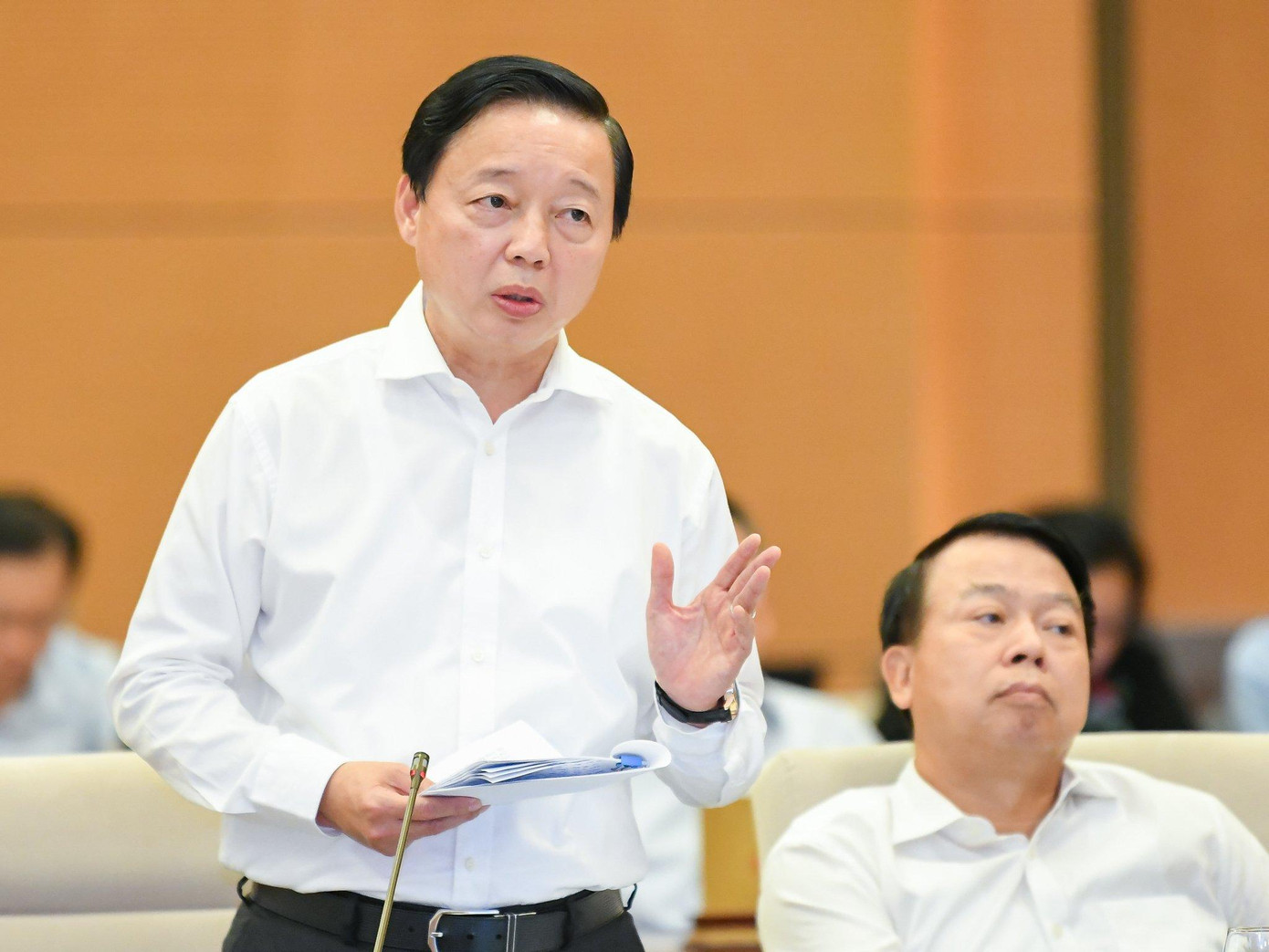 Bộ trưởng Bộ TN&amp;MT Trần Hồng Hà