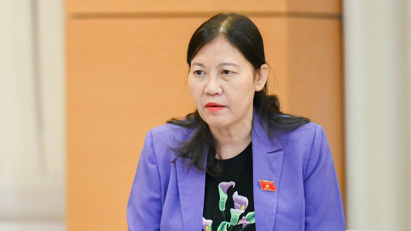 Chủ nhiệm Uỷ ban Tư pháp Lê Thị Nga