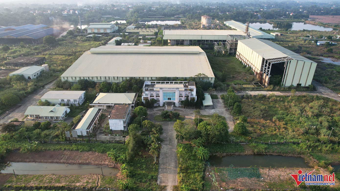 Nhà máy Ethanol Phú Thọ xây dựng tại xã Vạn Xuân, huyện Tam Nông. Ảnh: Đức Hoàng.