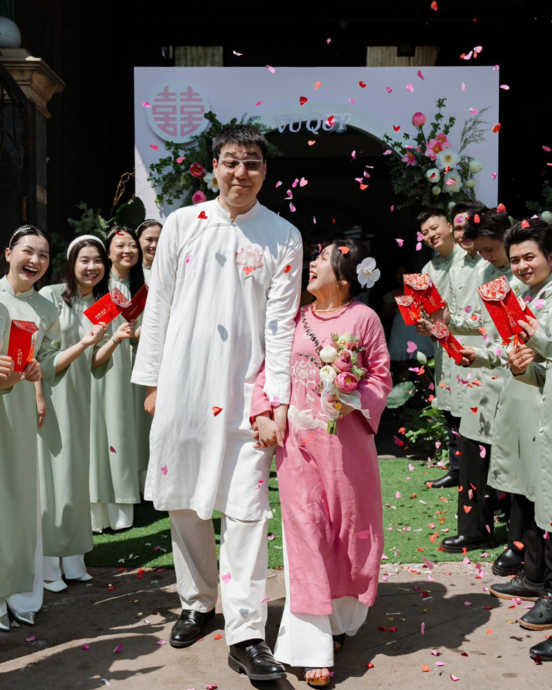 Cặp đôi đã có một đám cưới trọn vẹn, đáng nhớ Cặp đôi đã có một đám cưới trọn vẹn, đáng nhớ