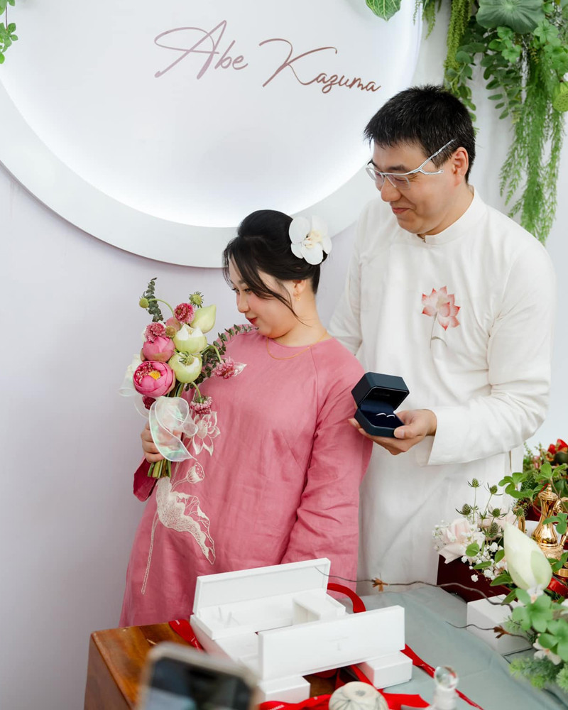 Cô dâu hạnh phúc trong lễ vu quy. Cô dâu hạnh phúc trong lễ vu quy.