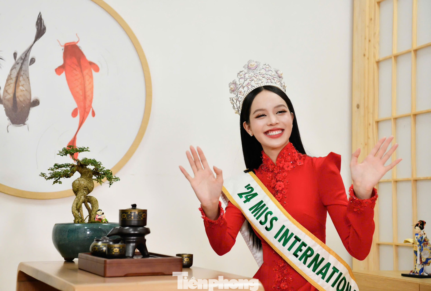 Theo Thanh Thủy, quá trình đi thi cô được nhiều khán giả ủng hộ. “Tôi tự hào về chặng đường vừa qua và càng thăng hoa hơn khi trở thành người kế nhiệm ngôi vị Hoa hậu Quốc tế. Điều nổi bật của tôi ở cuộc thi là thể hiện truyền thống văn hóa Việt, thể hiện cá tính thay vì o ép mình vào hình mẫu để phù hợp với cuộc thi. Đó có thể là cơ sở để ban giám khảo nhìn thấy sự nổi bật ở tôi. Tôi coi những người đẹp từng thành công ở các quốc thi quốc tế như Đỗ Thị Hà, Nguyễn Thúc Thùy Tiên, Lương Thùy Linh, Ngọc Hằng… làm tấm gương, người truyền cảm hứng để chinh phục vương miện quốc tế'', cô chia sẻ. Theo Thanh Thủy, quá trình đi thi cô được nhiều khán giả ủng hộ. “Tôi tự hào về chặng đường vừa qua và càng thăng hoa hơn khi trở thành người kế nhiệm ngôi vị Hoa hậu Quốc tế. Điều nổi bật của tôi ở cuộc thi là thể hiện truyền thống văn hóa Việt, thể hiện cá tính thay vì o ép mình vào hình mẫu để phù hợp với cuộc thi. Đó có thể là cơ sở để ban giám khảo nhìn thấy sự nổi bật ở tôi. Tôi coi những người đẹp từng thành công ở các quốc thi quốc tế như Đỗ Thị Hà, Nguyễn Thúc Thùy Tiên, Lương Thùy Linh, Ngọc Hằng… làm tấm gương, người truyền cảm hứng để chinh phục vương miện quốc tế'', cô chia sẻ.