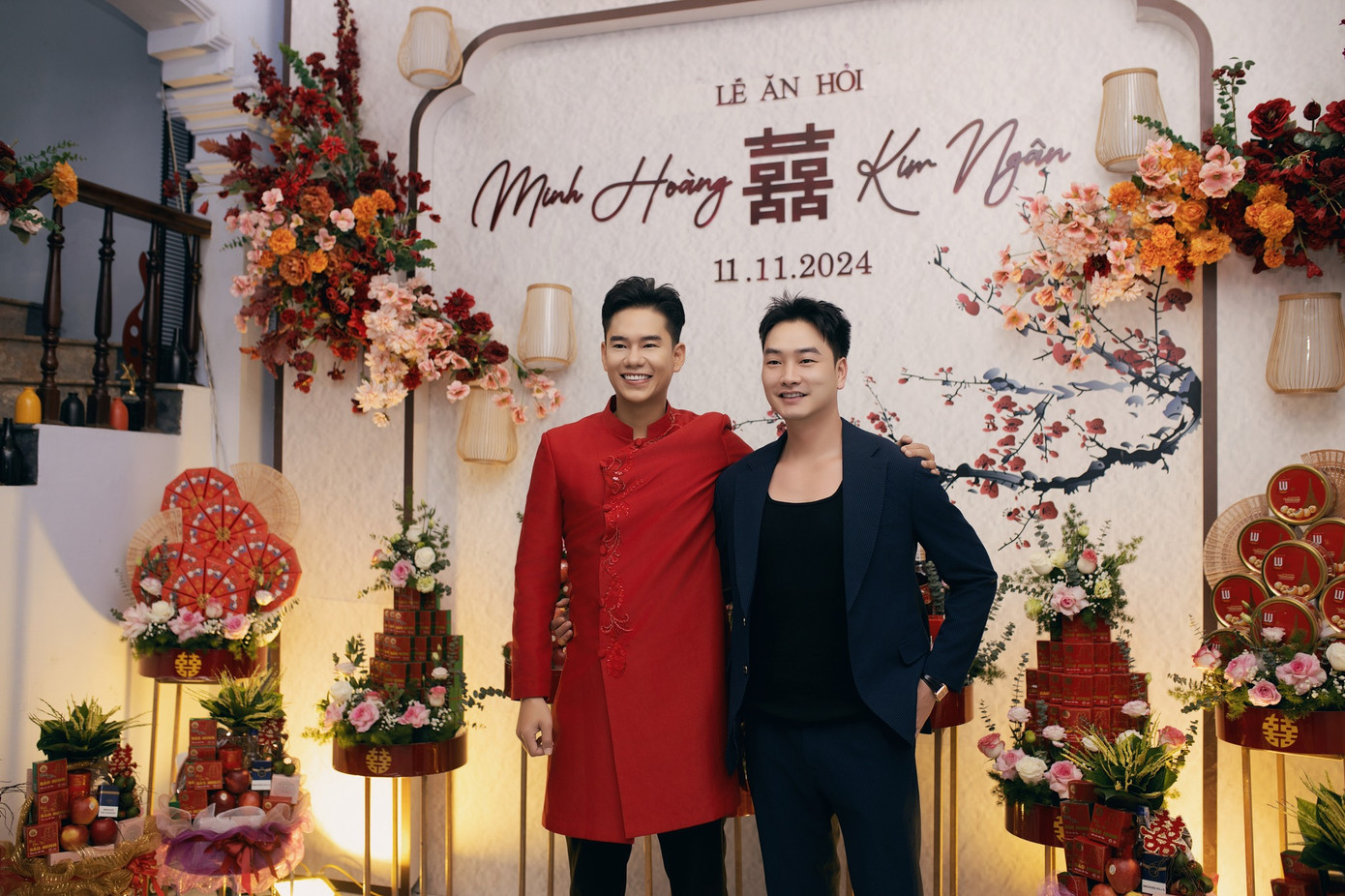 Trong ngày vui của Minh Hoàng có sự góp mặt của nhiều diễn viên như Mạnh Hưng, Trọng Lân, Phan Thắng, Trương Hoàng… Trong ngày vui của Minh Hoàng có sự góp mặt của nhiều diễn viên như Mạnh Hưng, Trọng Lân, Phan Thắng, Trương Hoàng…