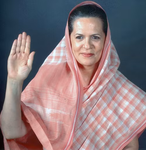 Chủ tịch Đảng Quốc đại Ấn Độ, bà Sonia Gandhi