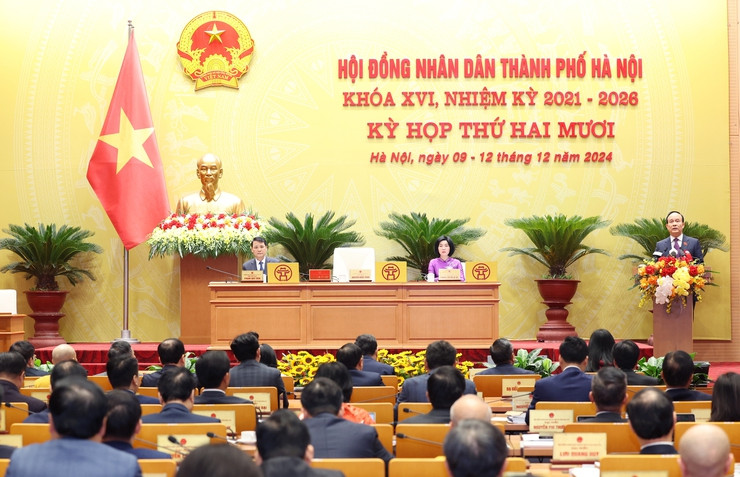Kỳ họp thứ 20 của HĐND TP. Hà Nội