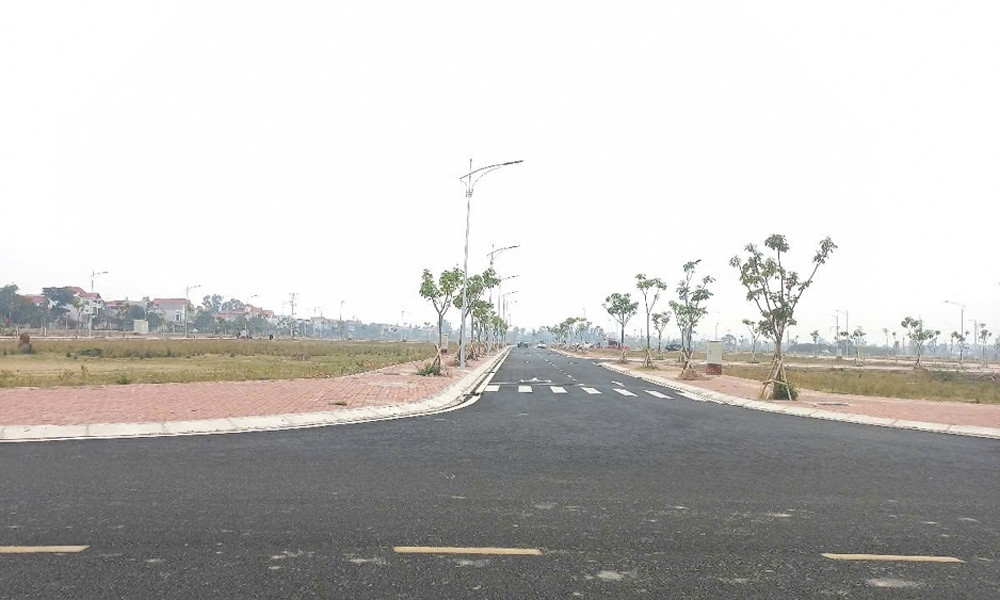 Vị trí lô đất đấu giá tại thị trấn Ân Thi, huyện Ân Thi