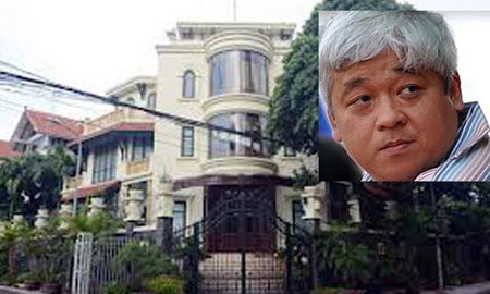 Bầu Kiên và căn biệt thự. Bầu Kiên và căn biệt thự