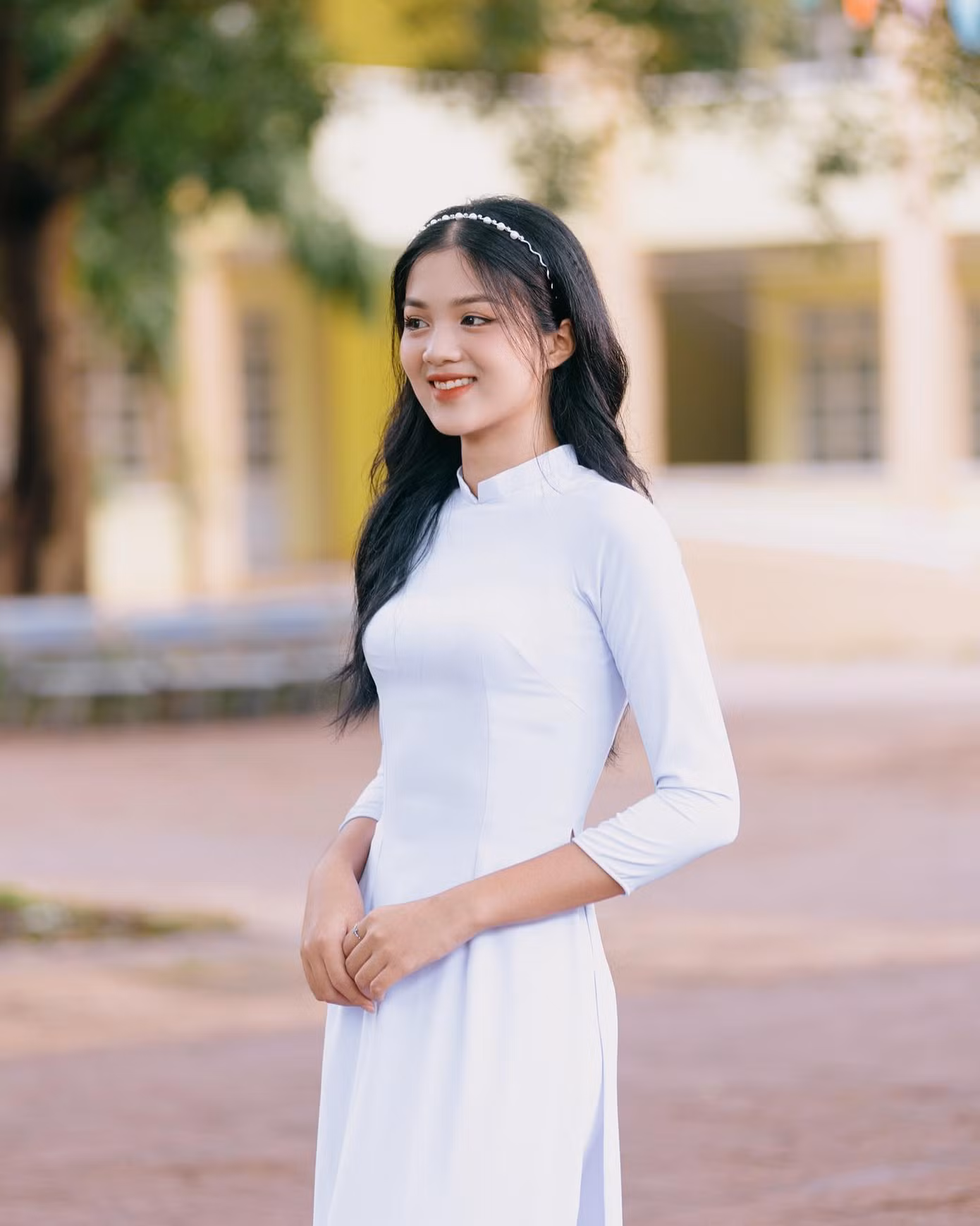 Tại vòng sơ khảo phía Bắc, Minh Thu gây chú ý với chiều cao nổi bật và đôi chân dài, thẳng. Cô cho biết thường xuyên tập bơi, tập gym để giữ hình thể cân đối.