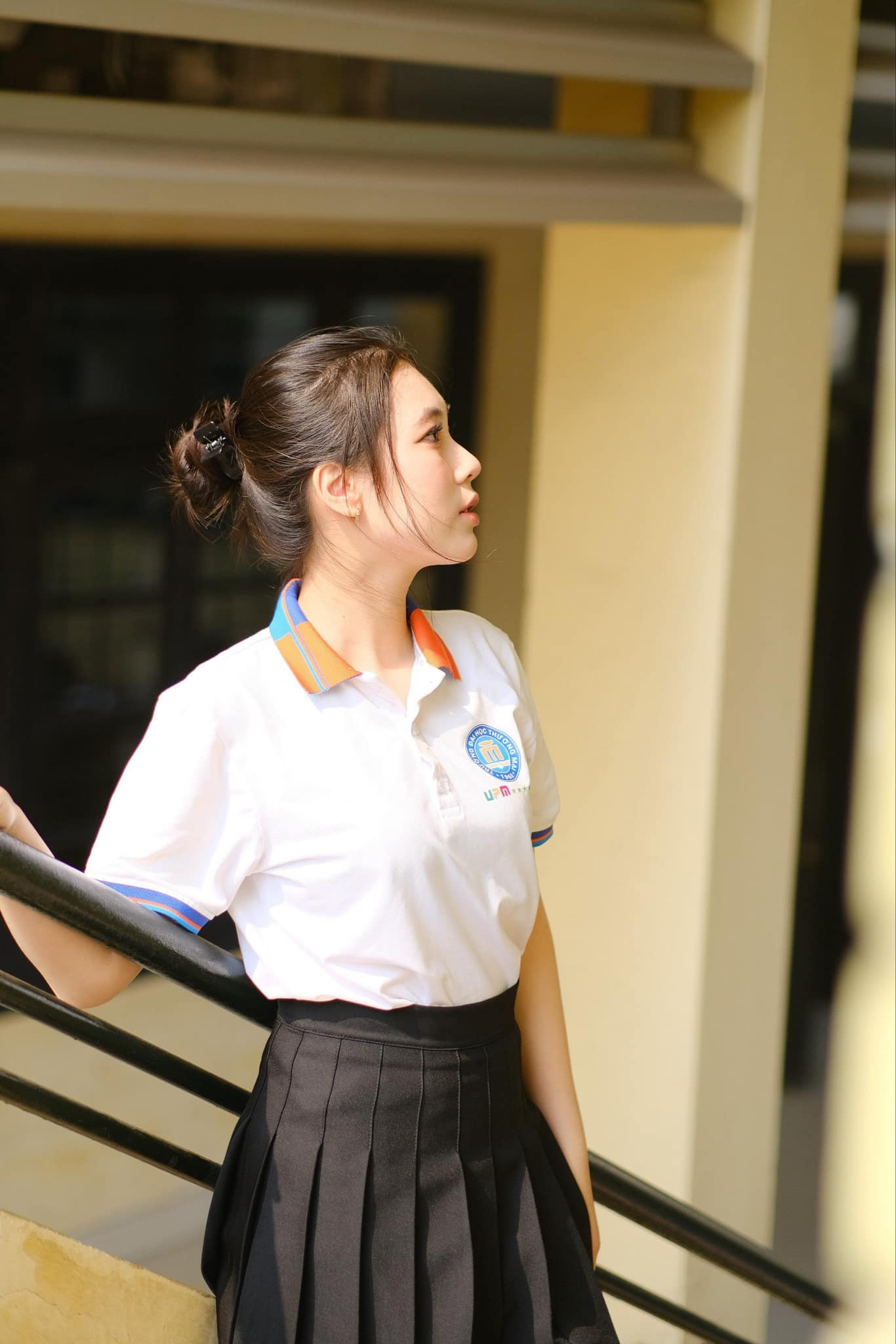 “Đến với Hoa hậu Việt Nam 2024, tôi tự nhủ luôn cố gắng hết mình, nghiêm túc nhưng không quá áp lực, hướng tới vị trí cao nhất mà bản thân có thể đạt được để không nuối tiếc”, cô nói.