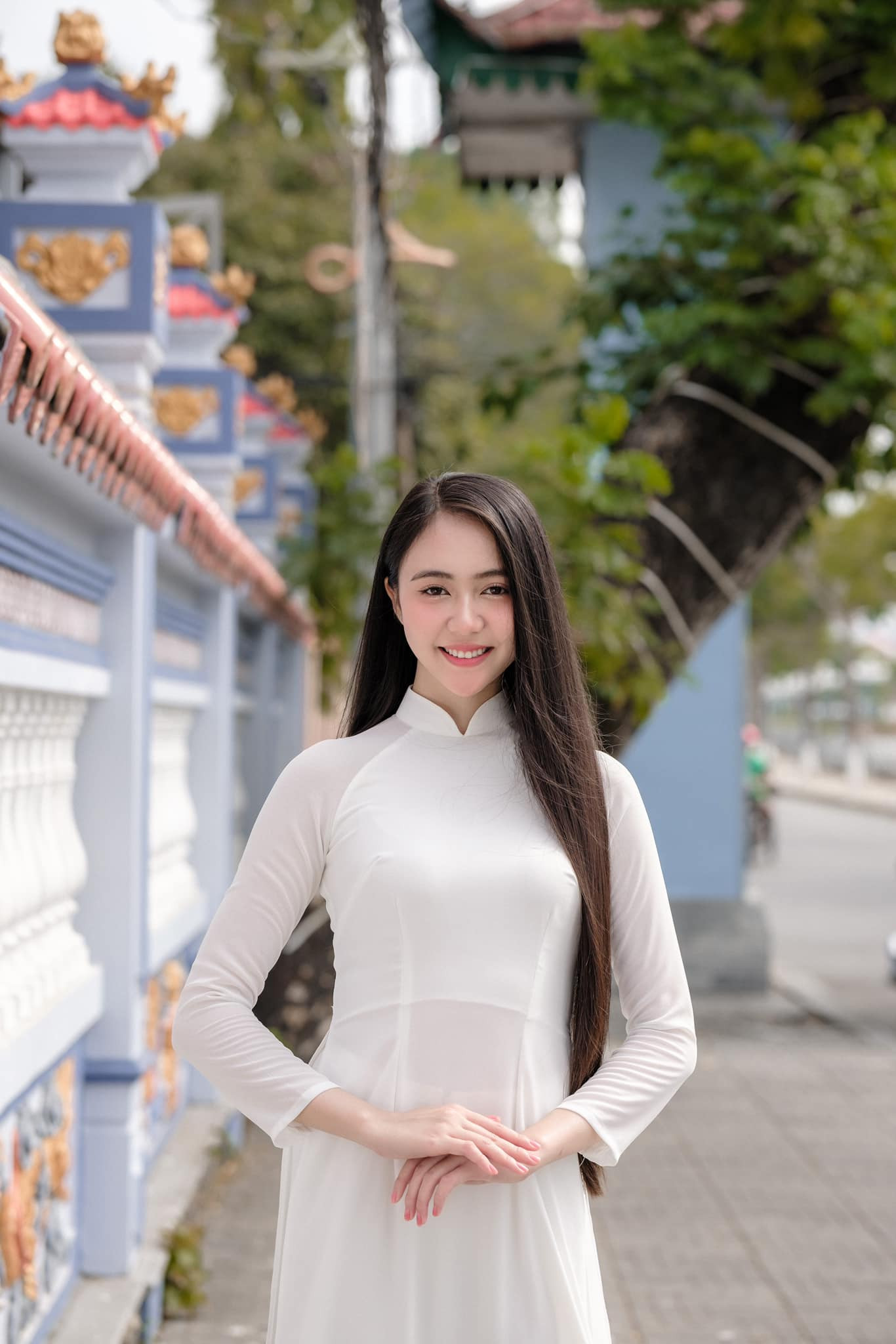 Chia sẻ với Tiền Phong, Mỹ Dung cho biết ở vòng nhân trắc học, cô có thay đổi về chiều cao, còn lại số đo ba vòng giống như khi tự đo ở nhà. "Bác sĩ khen tôi có tỷ lệ gương mặt cân đối, răng đều, cơ thể săn chắc", Mỹ Dung nói.