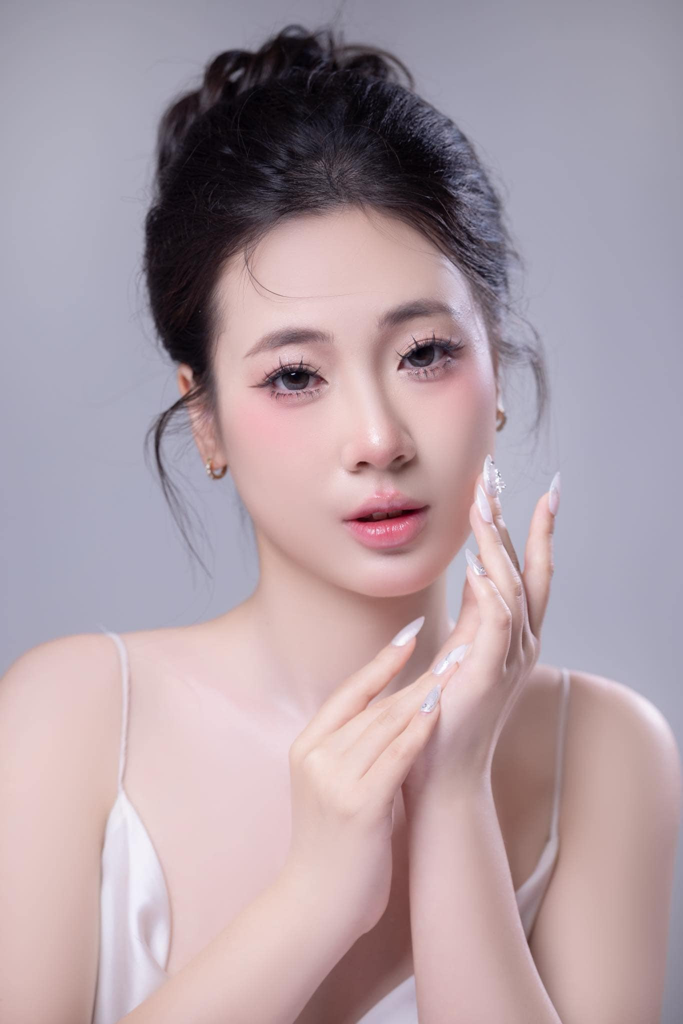 Cô kể ở vòng nhân trắc học, các số đo không thay đổi nhiều so với trước đây.