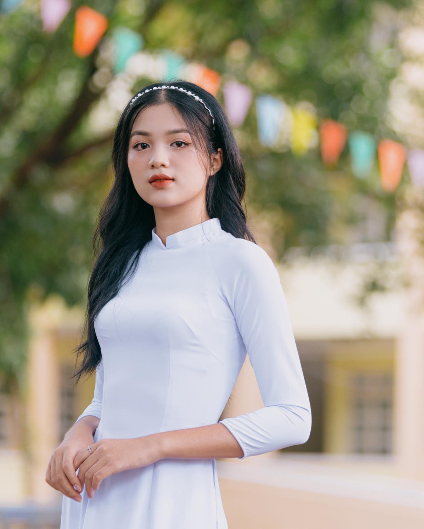 Tại vòng sơ khảo phía Bắc, Minh Thu gây chú ý với chiều cao nổi bật và đôi chân dài, thẳng. Cô cho biết thường xuyên tập bơi, tập gym để giữ hình thể cân đối.