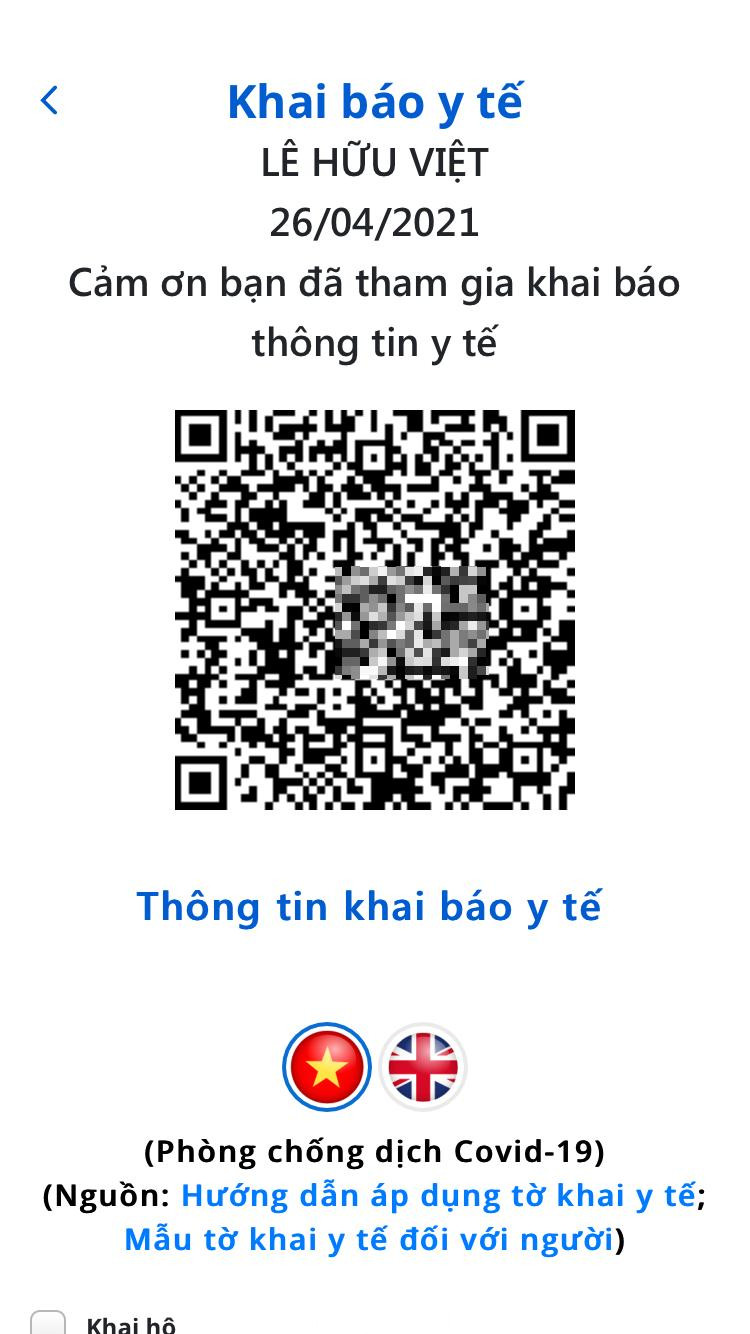 Cách khai báo y tế sân bay tránh rắc rối khi đi lại dịp nghỉ lễ 30/4-1/5 ảnh 5