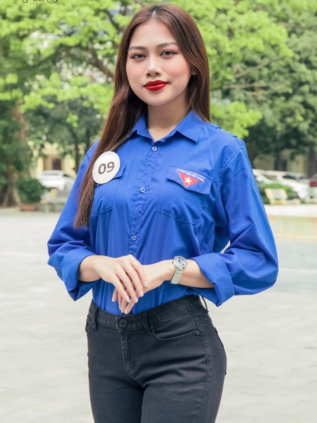 Thí sinh Nguyễn Anh Khuê (SBD 09) lớp Truyền thông đa phương tiện K40