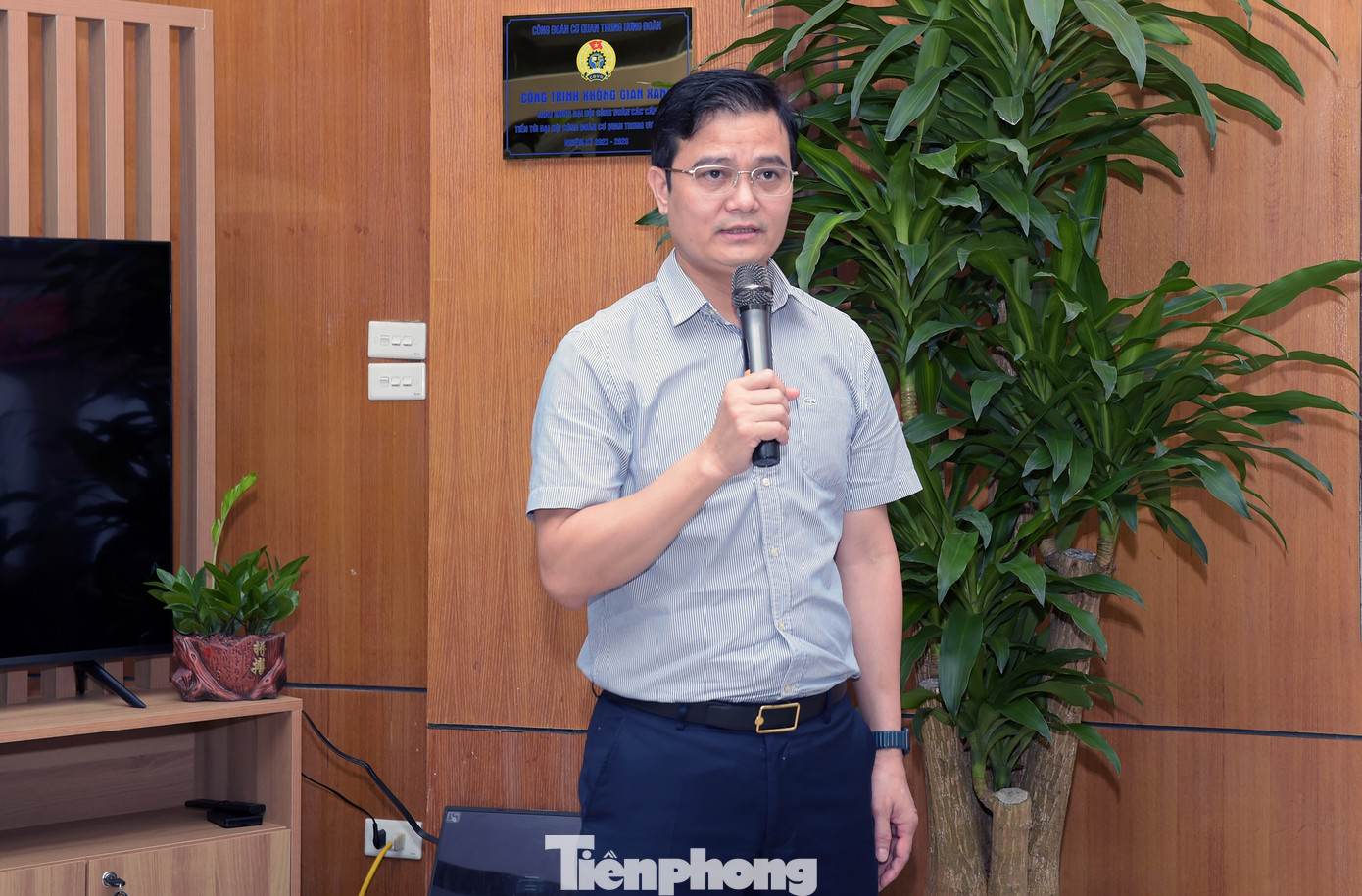 Anh Bùi Quang Huy phát biểu tại chương trình. Ảnh: Xuân Tùng Anh Bùi Quang Huy phát biểu tại chương trình. Ảnh: Xuân Tùng