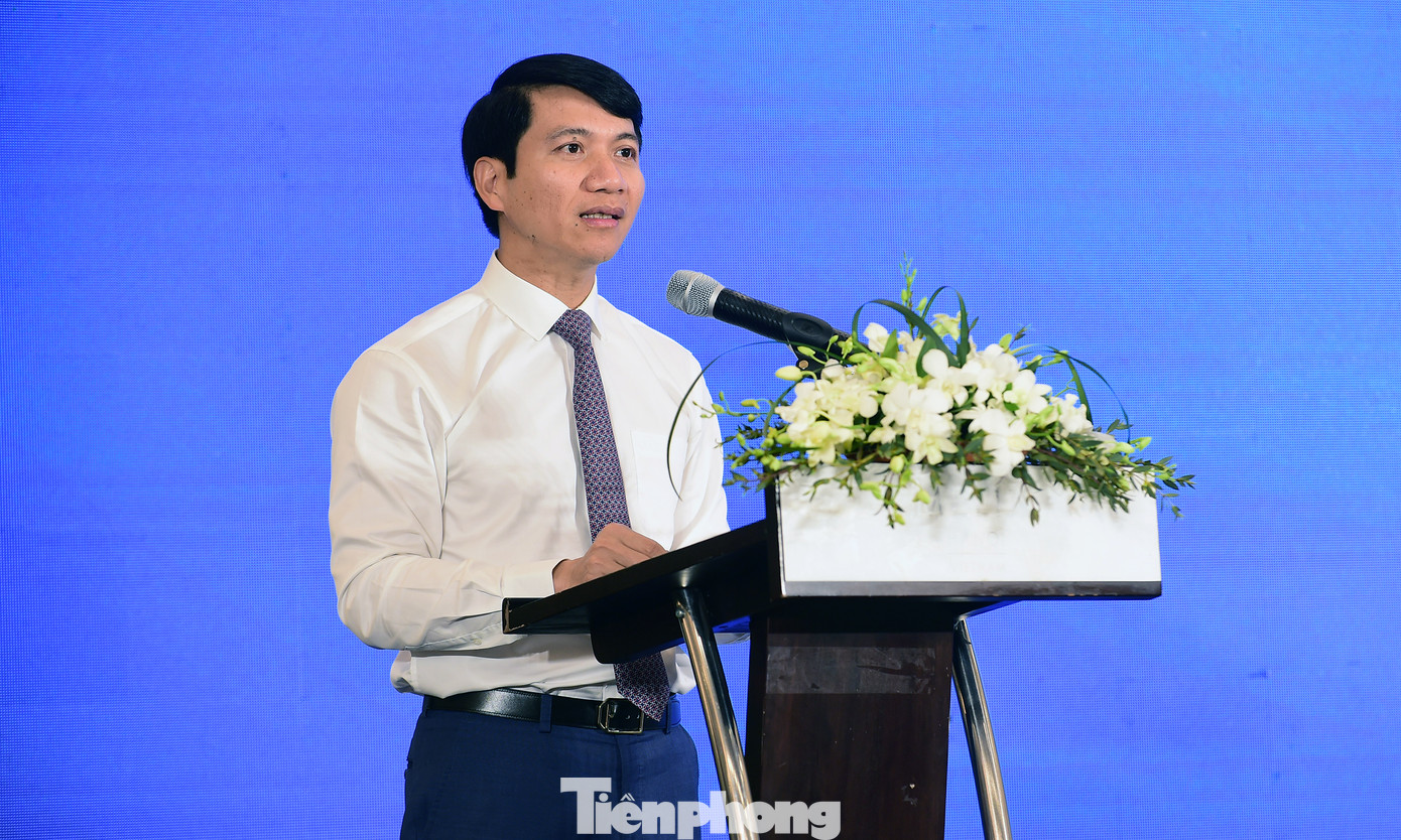 Anh Nguyễn Ngọc Lương phát biểu chỉ đạo tại hội nghị. Ảnh: Xuân Tùng