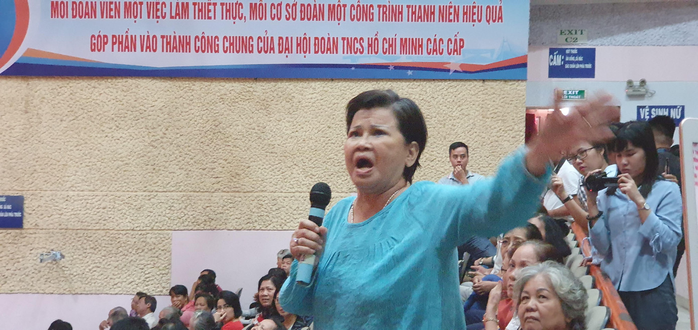 Cử tri tiếp tục hỏi bà Nguyễn Thị Quyết Tâm về vấn đề Thủ Thiêm ảnh 6