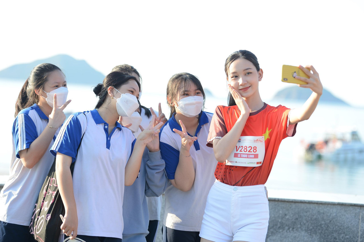 Người đẹp Du lịch Lê Trúc Linh. Bà Rịa- Vũng Tàu cũng là quê hương của cô.