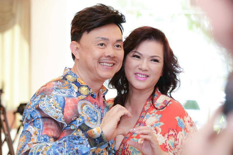 Chí Tài và bà xã- Phương Loan