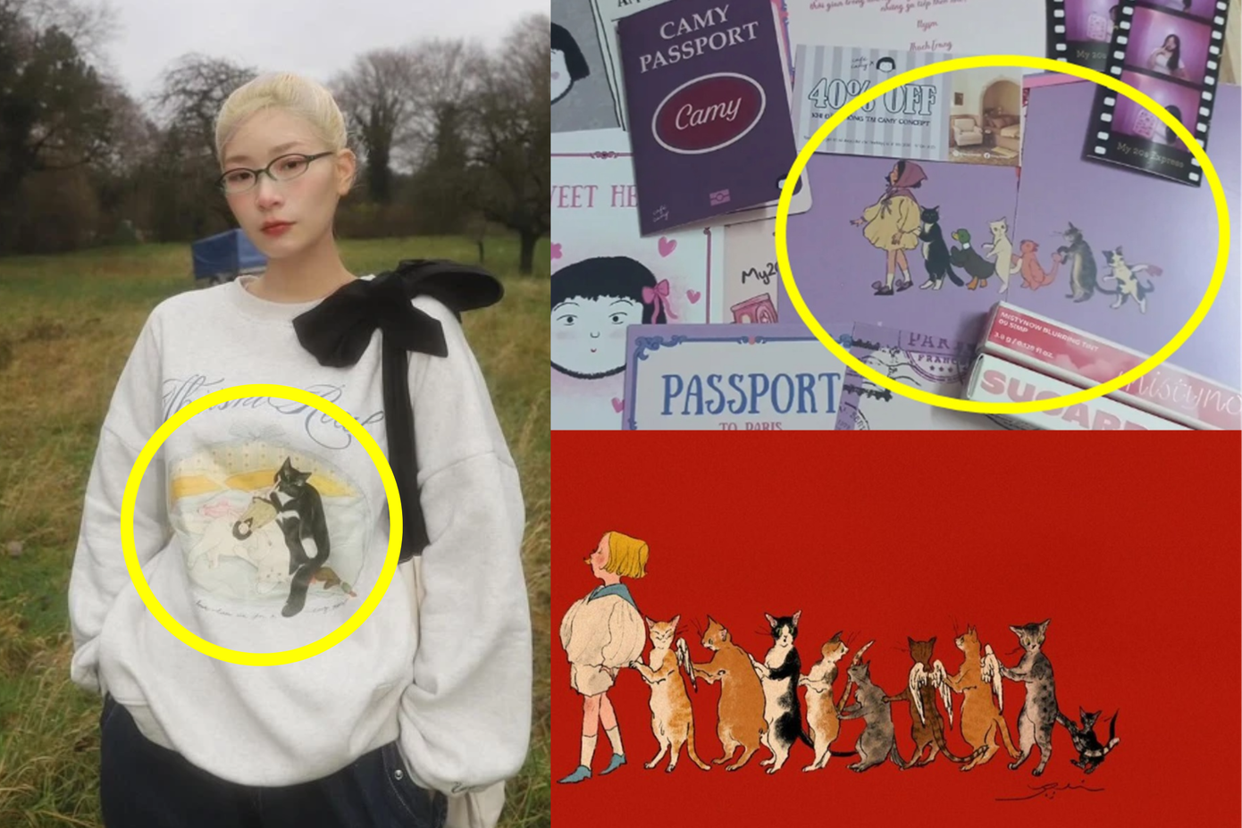 Sản phẩm áo và túi của Thạch Trang vướng tranh cãi sử dụng hình ảnh.