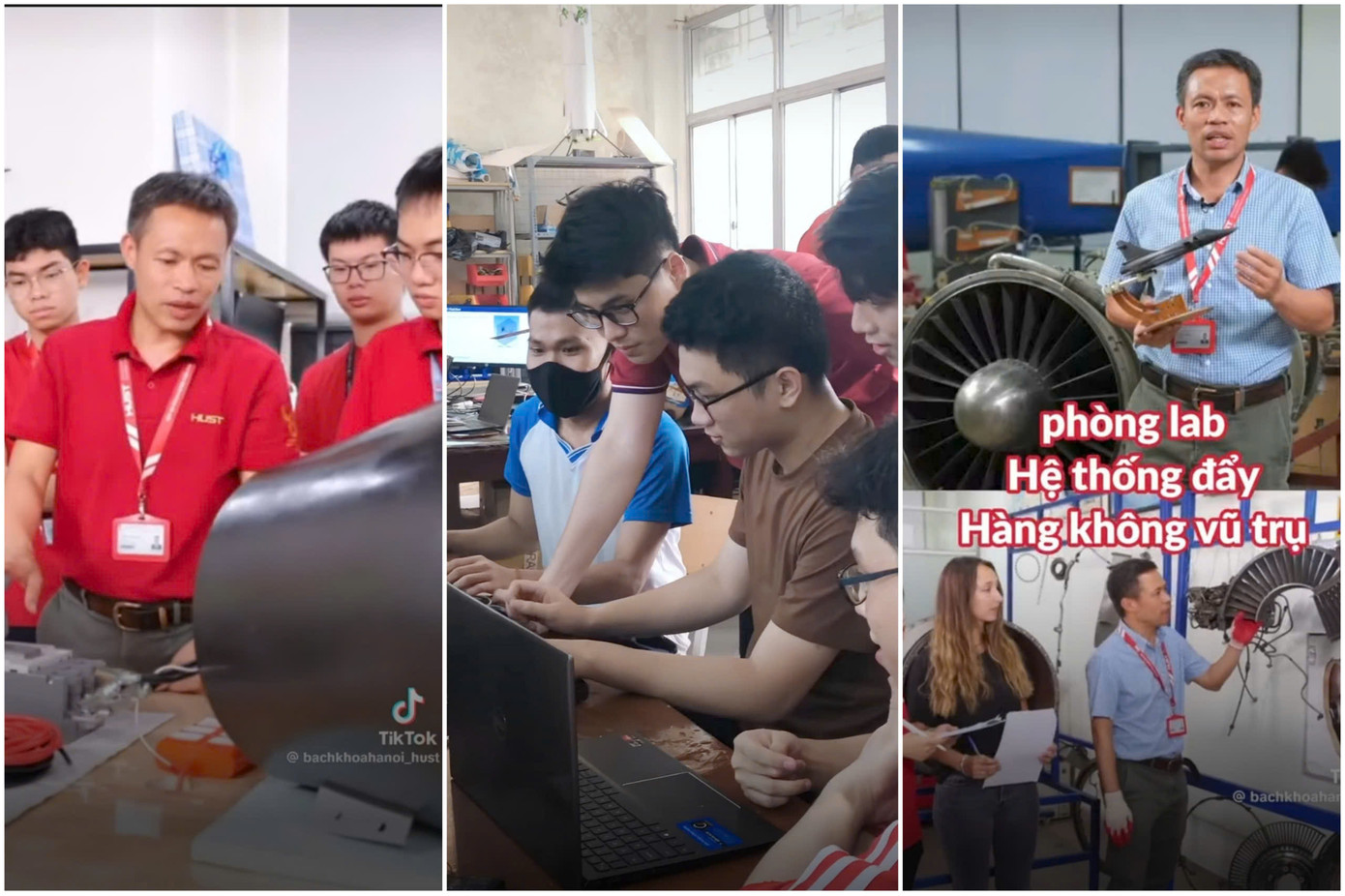 Sinh viên được thực hành với thiết bị hiện đại. Ảnh: Facebook Đại học Bách khoa Hà Nội. Sinh viên được thực hành với thiết bị hiện đại. Ảnh: Facebook Đại học Bách khoa Hà Nội.