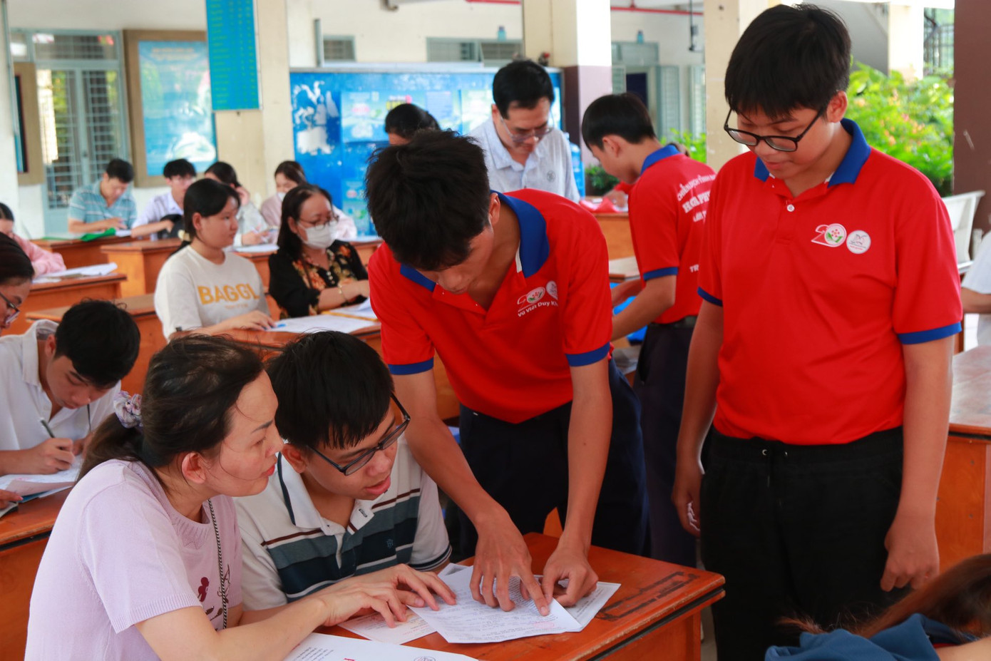 Ảnh: Đoàn Trường THPT Ngô Quyền Quận 7