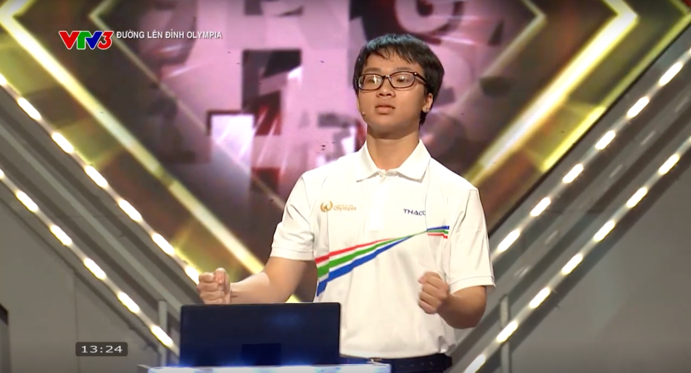 Minh Chiến tạm thời dẫn đầu sau khi giải được chướng ngại vật. Minh Chiến tạm thời dẫn đầu sau khi giải được chướng ngại vật.