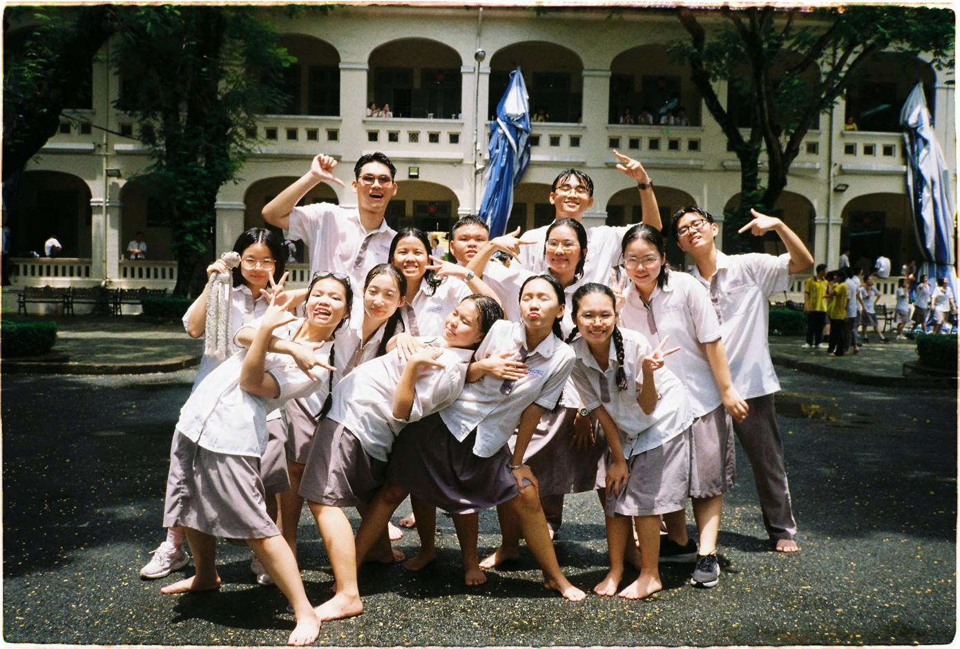 Đức Trí vui chơi và chụp ảnh kỷ niệm cùng các bạn trong những ngày cuối năm. Ảnh: NVCC Đức Trí vui chơi và chụp ảnh kỷ niệm cùng các bạn trong những ngày cuối năm. Ảnh: NVCC