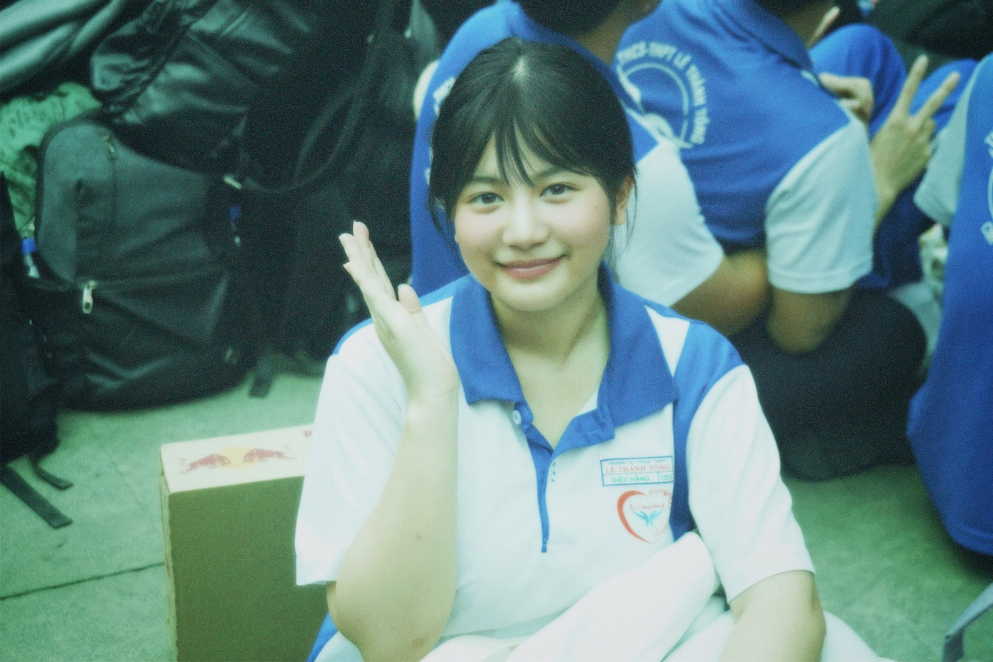 Diệu Hằng trong những ngày ôn thi THPT Quốc gia. Ảnh: NVCC