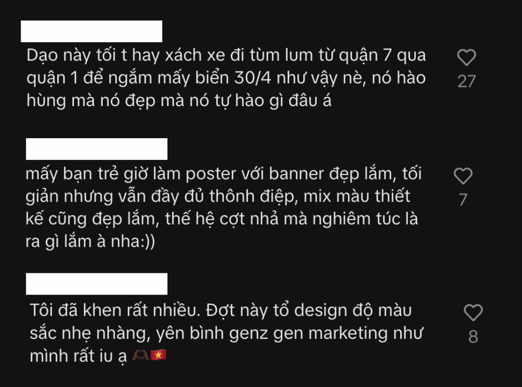 Phản ứng của netizen trước thiết kế của những tấm poster. Ảnh chụp màn hình.