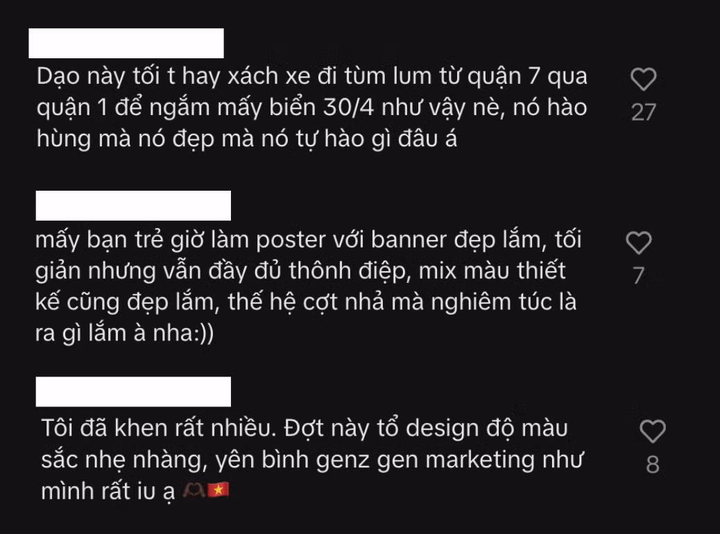 Phản ứng của netizen trước thiết kế của những tấm poster. Ảnh chụp màn hình.