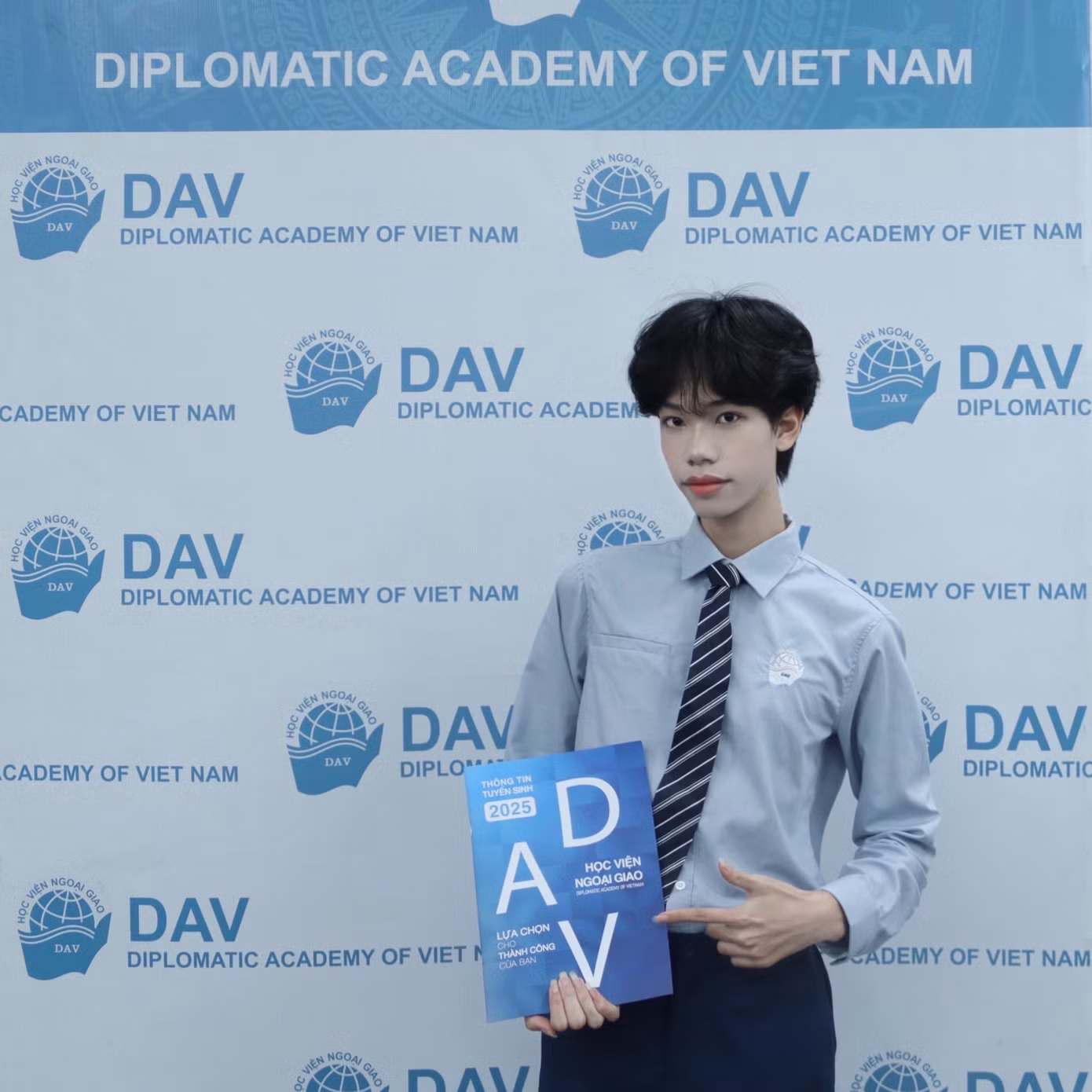 Minh Hiếu đã từng đạt giải nhì HSGQG môn Lịch sử năm 2024. Ảnh: NVCC