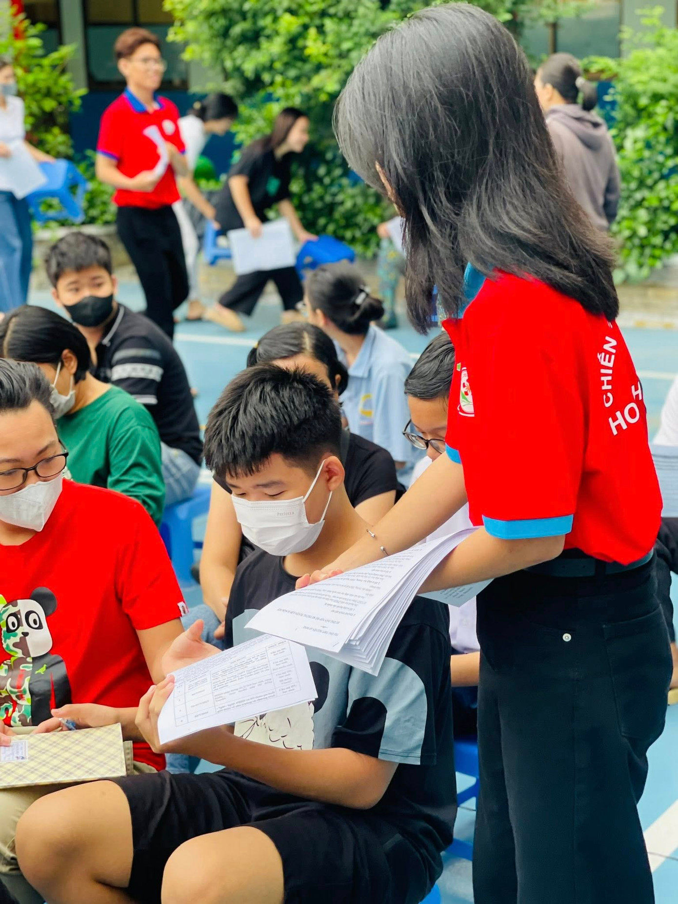 Ảnh: Trường THPT Nguyễn An Ninh - Phường Vườn Lài