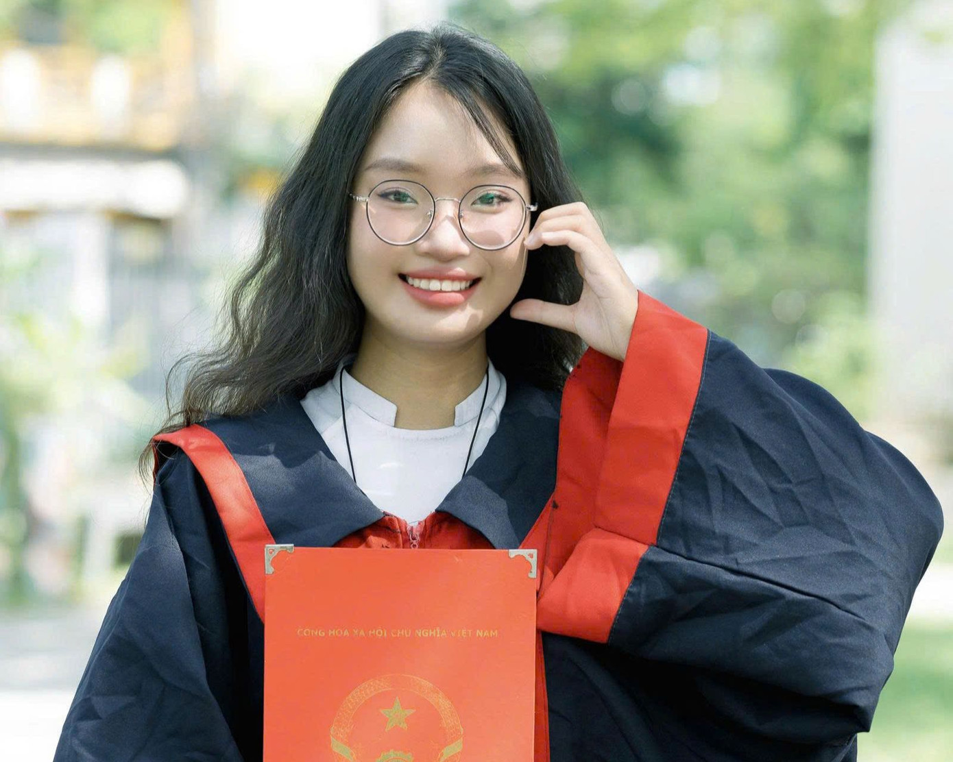 Nguyễn Thái Ngọc Minh đạt số điểm tuyệt đối môn Tiếng Anh trong kỳ thi tuyển sinh vào lớp 10 năm 2021 - 2022. Ảnh: NVCC Nguyễn Thái Ngọc Minh đạt số điểm tuyệt đối môn Tiếng Anh trong kỳ thi tuyển sinh vào lớp 10 năm 2021 - 2022. Ảnh: NVCC