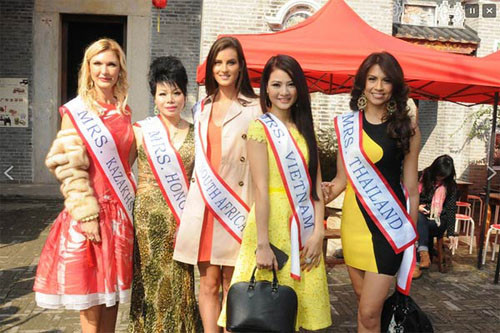 Trong các hoạt động trước đó, dải băng cô mang vẫn ghi đúng tên nước. Trong các hoạt động trước đó, dải băng cô mang vẫn ghi đúng tên nước