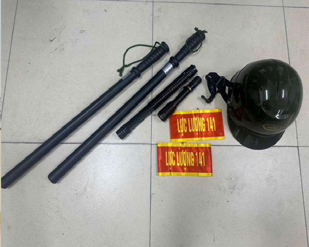 Tang vật thu giữ. Ảnh CAHN Tang vật thu giữ. Ảnh CAHN