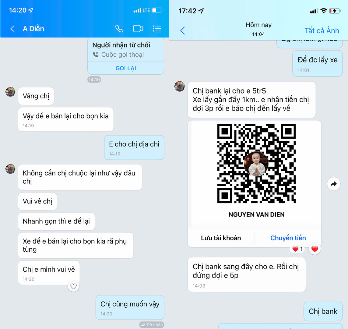 Hình ảnh thông tin mã Qr chuyển khoản tiền đối tượng gửi. Hình ảnh thông tin mã Qr chuyển khoản tiền đối tượng gửi.