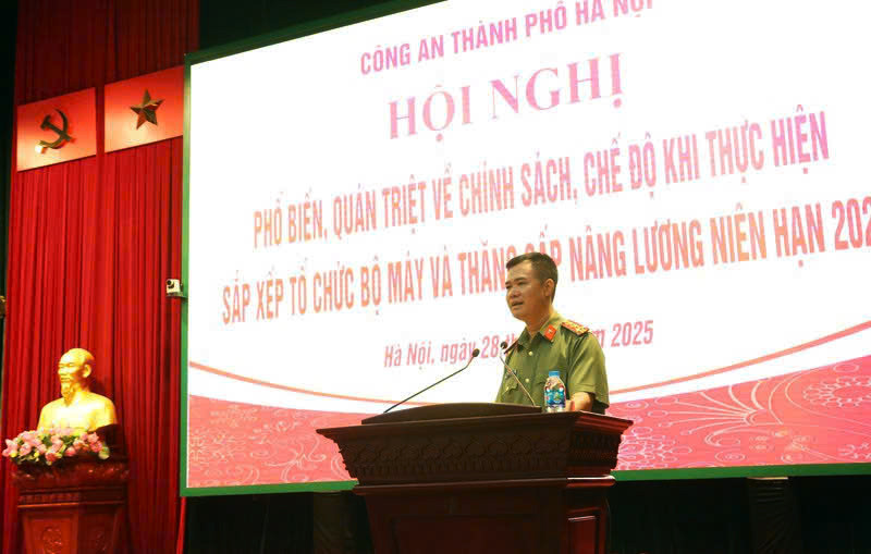 Đại tá Nguyễn Ngọc Quyền - Phó Giám đốc Công an TP Hà Nội.