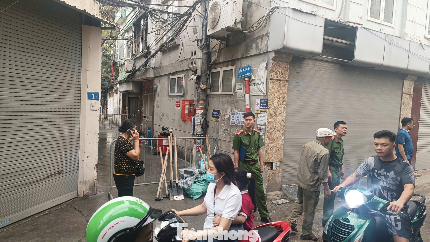 Khu vực xảy ra hoả hoạn. Khu vực xảy ra hoả hoạn.