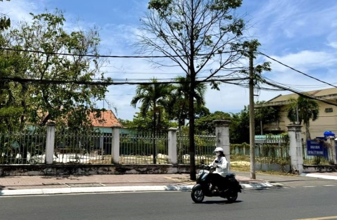 Khu đất cụm 3 do Tỉnh ủy Bà Rịa - Vũng Tàu quản lý. Ảnh: VOV.