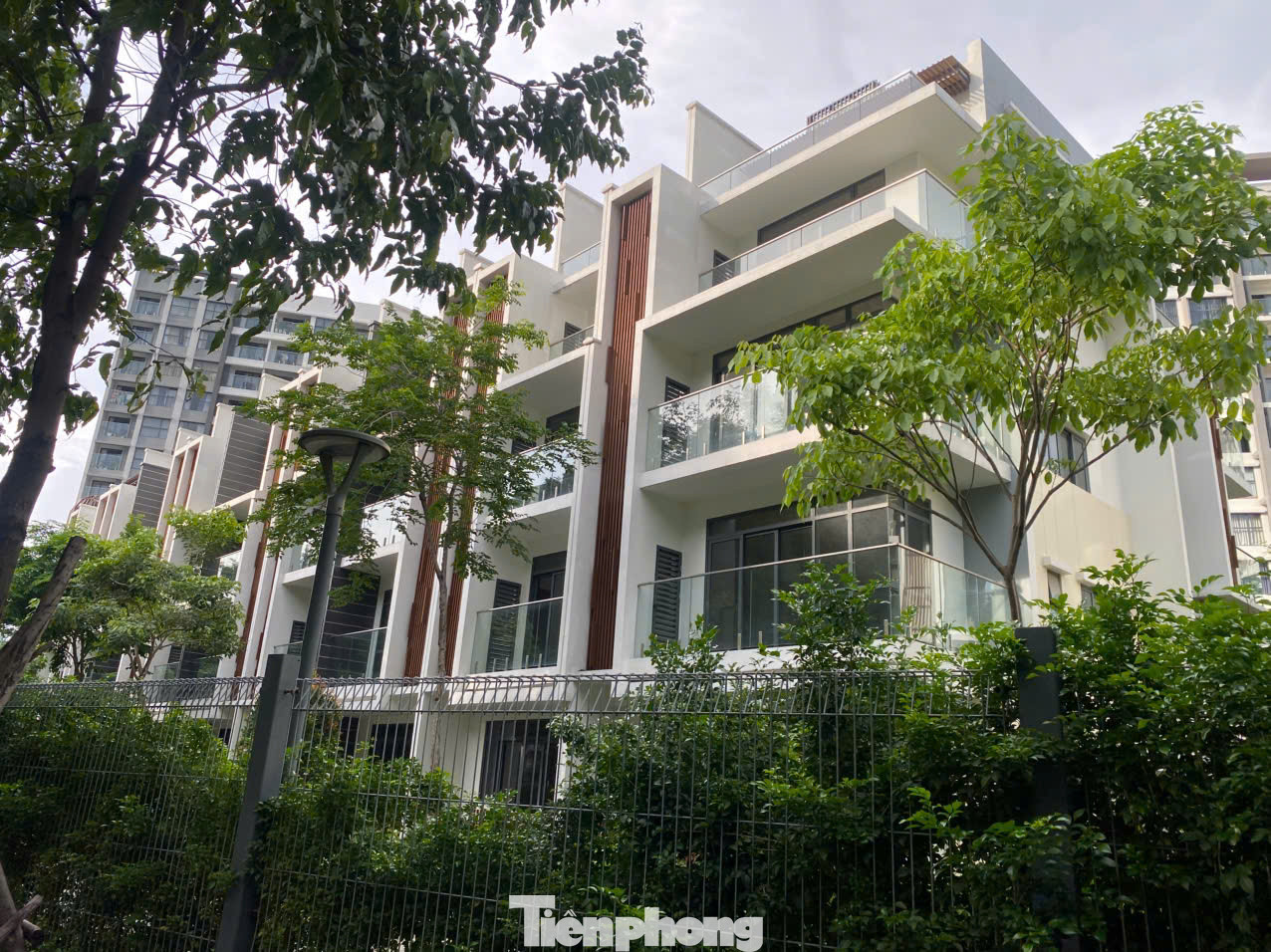 Hàng chục căn nhà phố trong dự án Khu đô thị Celadon City đang bỏ không, vắng bóng người dân về ở. Hàng chục căn nhà phố trong dự án Khu đô thị Celadon City đang bỏ không, vắng bóng người dân về ở.