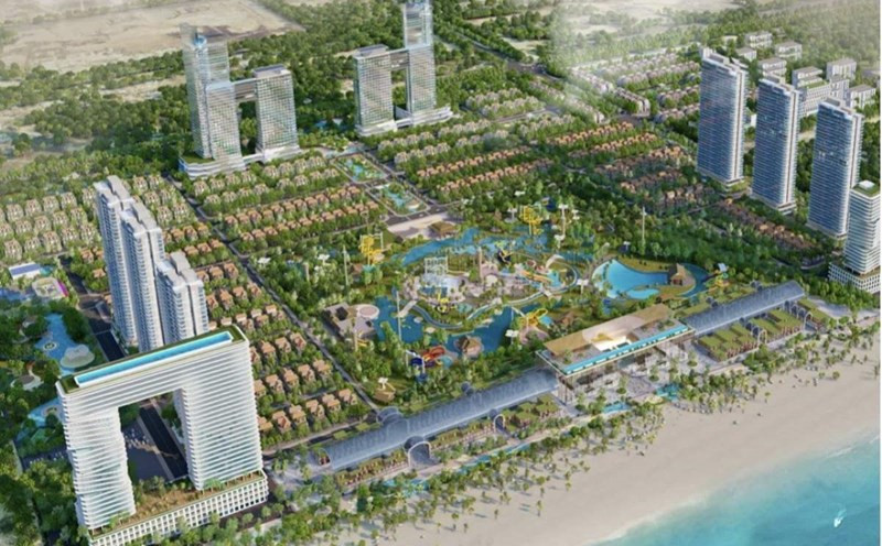 Phối cảnh Khu đô thị đường 3/2, TP. Vũng Tàu.